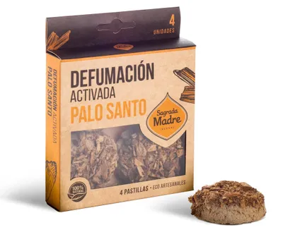 Produktbild von Sagrada Madre Räucherscheiben Palo Santo – 2er-Set – 56 g