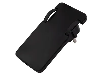 Produktbild von Schutzkontakt-Winkelstecker Flach, Handgriff, Zugentlastung