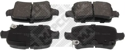 Produktbild von MAPCO Bremsbeläge Satz Hinten für OPEL Astra K Sports Tourer (B16) 6687