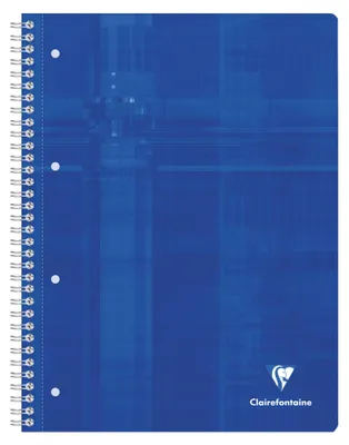 Produktbild von Collegeblock A4 Clairefontaine 80 Blatt kariert blau