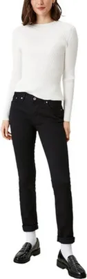 Produktbild von s.Oliver 2110773.99Z8.40.32, Jeans, Weiblich, Erwachsener, 40/32, Kleidungsknopf, Reißverschluss, 99% Baumwolle, 1% Elasthane