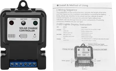 Zdjęcie produktu dla Inteligentny kontroler rozładowania energii słonecznej PWM DHS-5S6V/12V 10A