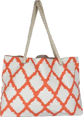 Produktbild von Strandtasche Einkaufstasche aus Baumwolle orange