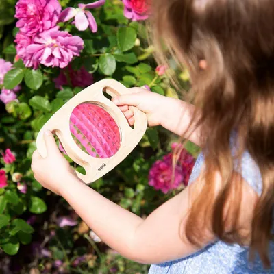 Image de TickiT Jouets en bois Kaléidoscope - Jouet éducatif bois