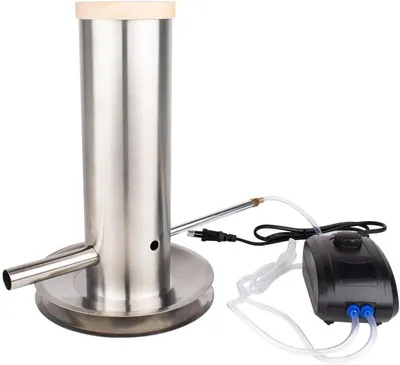 Image de ITA Premium Générateur de fumée froide en acier inoxydable - Générateur de fumée pour fumoirs Fumoir - Générateur de fumée pour le fumage à froid de poisson, viande, fromage
