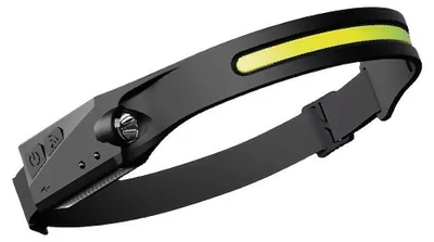 Image de Lampe frontale LED rechargeable 5 W + 3 W avec capteur