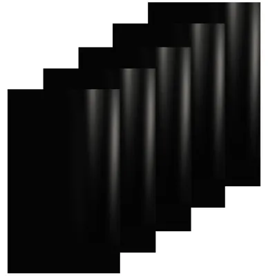 Obrázek produktu pro PDmedia, samolepicí fólie na nábytek, černá, matná, rozměry 61 x 500 cm, samolepicí PVC dekorativní fólie, 5 metrů