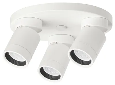 Produktbild von NYMÅNE Deckenleuchte mit 3 Spots, weiß