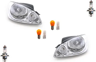 Obrázok produktu pre Johns, Halogénové svetlomety vhodné pre Hyundai Getz TB 08/05- Light. Sada ľavá pravá 921011C510 921010B510 921021C510 921020B510