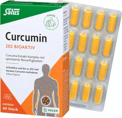 Produktbild von Salus Curcumin 202 Bioaktiv Kapseln 60 St