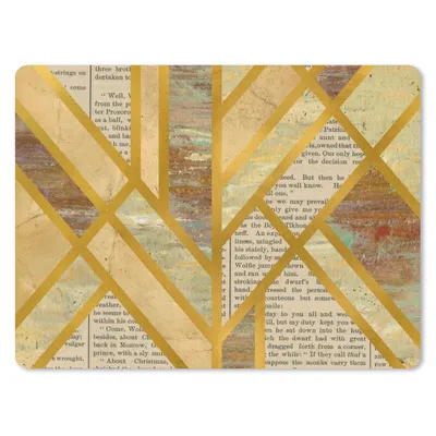 Obrázok produktu pre Podložka pod myš - Vintage - luxus - dizajn - 23x19cm - Rohožka pod myš