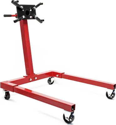 Produktbild von Wiltec Motorständer bis zu 570kg aus lackiertem Stahl mit Rollen Motorheber, Getriebeheber, Getriebehalter
