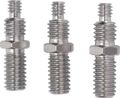 Image de 3 vis de trépied de conversion de 3/8 à 1/4, inoxydable, exquise, adaptateur de caméra facile à monter