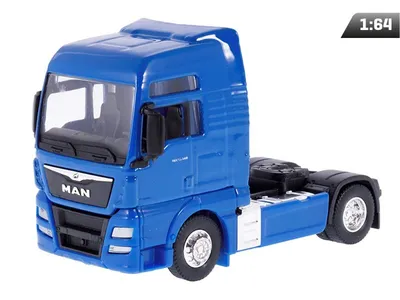 Image de Modèle réduit 1:64, MAN TGX XXL, tracteur, bleu (C00800MTCN)