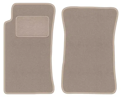 Image de Tapis de sol en moquette pour Mazda MX-5 I 1989-1998 (cabriolet) – jeu de 4 pièces, beiges, sur mesure – Wielganizator LUX
