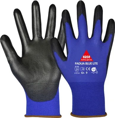 Produktbild von Hase Montagehandschuhe Padua Blue Lite Größe 10, Nylon 12 Stk