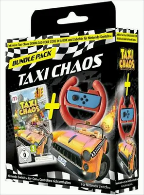Produktbild von Taxi Chaos Racing Wheel Bundle (Nintendo Switch)