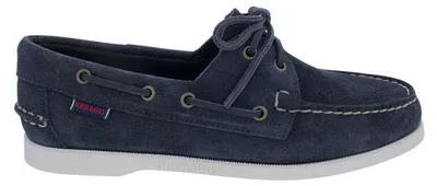 Produktbild von Sebago Docksides® Segelschuhe Portland Flesh Out Woman 781111W-A97, Velourleder, Blau 40