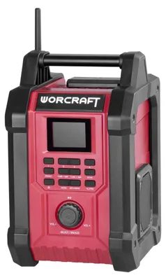 Obrázek produktu pro Rádio Worcraft CBTS-S20LiH ShareSYS, 20V Li-Ion, DAB+FM, Bluetooth, AUX, 2x15W