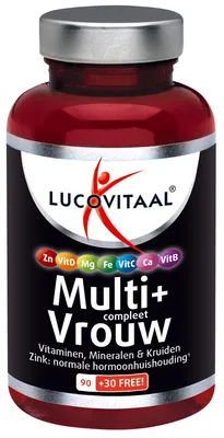 Produktbild von Multivitamin-Frau MAXI-Glas 120 Tabletten