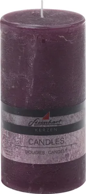 Produktbild von Stumpenkerze "Raureif" Brombeer 150/78 mm Steinhart Kerzen in RAL-Kerzen Güte Qualität