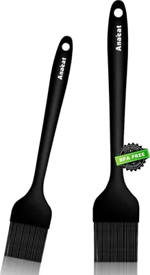 Produktbild von Anaeat Backpinsel aus Silikon - hitzebeständig, hygienisch, ideal zum Backen, Grillen & Kochen