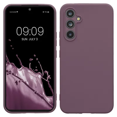 Produktbild von kwmobile Handyhülle für Samsung Galaxy A54 5G Hülle - weiches Handy Silikon Case - Schutzhülle Cover - Helle Iris