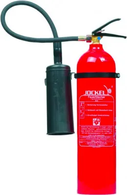 Produktbild von Jockel K5AJ - CO2-Feuerlöscher, ALU Behälter 5kg, EN3, 89B = 5LE