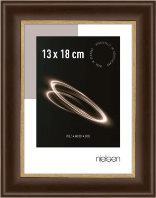 Produktbild von nielsen Holz Bilderrahmen Derby, 13x18 cm, Palisander