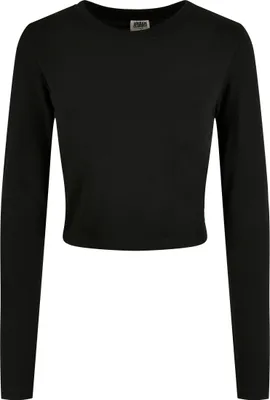 Produktbild von Urban Classics Ladies - Organic Cropped Longsleeve - 3XL