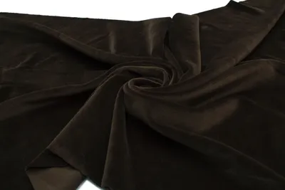 Obrázok produktu pre Minkee Super mäkká elastická tkanina tmavohnedá 50 x 160 cm