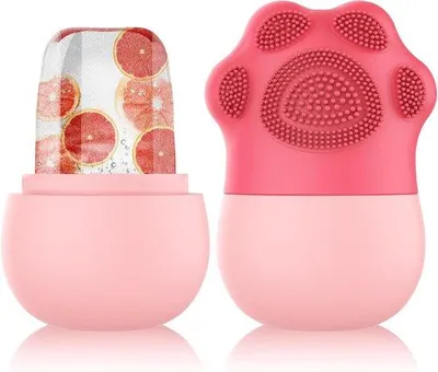 Productafbeelding van Badkameraccessoireset, 5-delig, bruin glas: lotiondispenser, zeepbakje, tandenborstelhouders, beker, wattenstaafjes