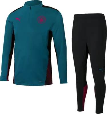 Produktbild von PUMA Manchester City Trainingsanzug Herren 2021/2022, Größe:L