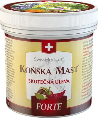 Obrázek produktu pro Koňská mast Forte hřejivá 500 ml