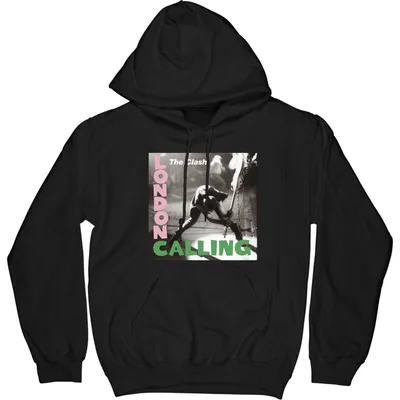 Immagine prodotto di Felpa con cappuccio unisex The Clash: London Calling, medio, nero