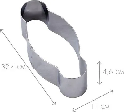 Produktbild von Famanu Ausstechformen Edelstahl - Gebäck, 320 mm
