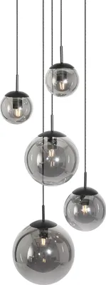 Immagine prodotto di Steinhauer - lampada a sospensione - Bollique LED - nero - vetro metallo - Ø 60cm - E27 - 2730ZW