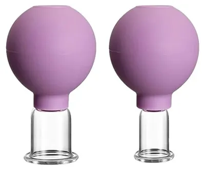 Produktbild von Gesichtsmassager, Vakuum-Saugtherapie, Anti-Falten-Behandlung, Lila-32