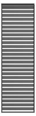 Immagine prodotto di Persiana da parete 123 cm (per larghezza 400 cm) 1 pezzo