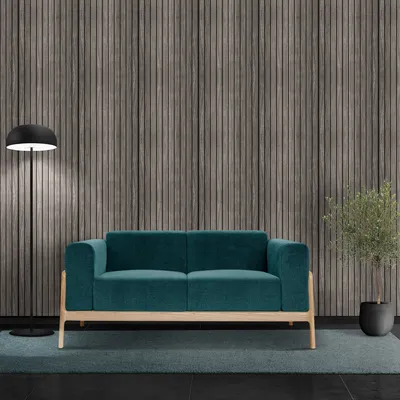 Produktbild von Holzleistenoptik-Paneel Wandverkleidung Holzoptik Holz Styropor Wand Paneele