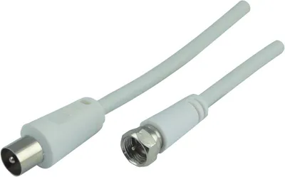 Produktbild von Schwaiger KVCK163 532, 3 m, F, IEC, Weiß