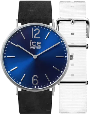 Produktbild von Ice-Watch Ice-City Norwish Uhr Damenuhr Lederarmband schwarz