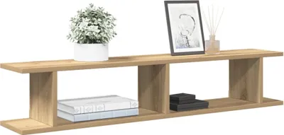 Produktbild von Möbel Wandregale 2 Stk. Artisan-Eiche 105x18x20 cm Holzwerkstoff856603