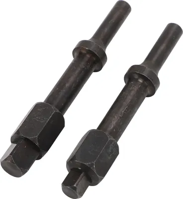 Produktbild von 2pcs Pneumatic Bolt Breaker Set 37315 3/8in 1/2in Lufthammerbit zum Entfernen des Lagerbaliples mit dem Lagerverschluss
