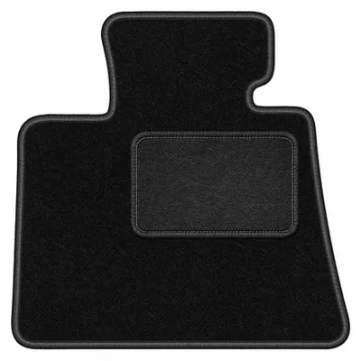 Imagen del producto de Alfombrilla conductor de moqueta para BMW X7 G07 2018- (5 osób) – 1 pieza, negra, a medida – Wielganizator LUX