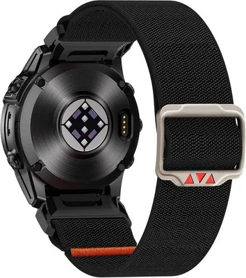 Productafbeelding van Armband 22 mm - QuickFit nylon - compatibel met Garmin Fenix 8/E 47 mm, Forerunner 965/955/945 - duurzaam en comfortabel
