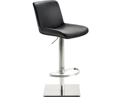 Produktbild von Barstuhl Mayer Sitzmöbel 1287 40 x 49 x 81 cm Edelstahl schwarz