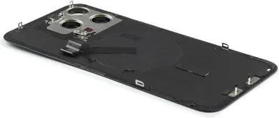 Produktbild von Original Pulled Akkudeckel Backcover Inkl. Kameralinse & Wireless Charging Titanium Blau für iPhone 15 Pro Max & Werkzeug