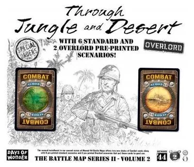 Zdjęcie produktu dla Memoir '44: Through Jungle and Desert – Gra planszowa – Days of Wonder – 2-8 graczy – 8+