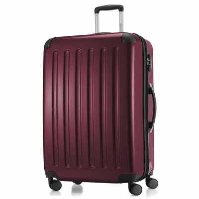 Produktbild von HAUPTSTADTKOFFER - Alex - Großer Hartschalen-Koffer Koffer Trolley Rollkoffer Reisekoffer, 75 cm, 119 Liter,Burgund